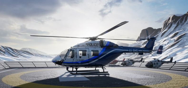 Photorealistic Helicopter